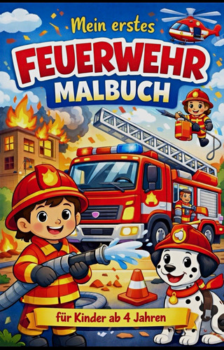 Mein erstes feuerwehr malbuch - mein, feuerwehr-malbuch