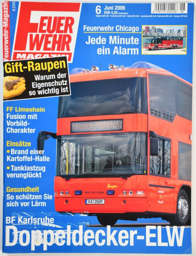 Feuerwehr magazin juni 2006 - juni,