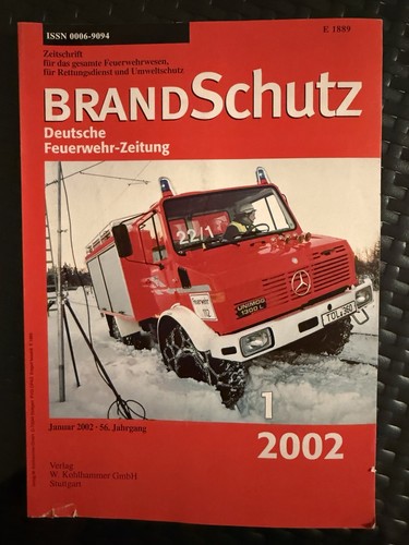 Kohlhammer brandschutz 2002 - kohlhammer, 1/2002