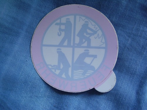 Aufkleber feuerwehrabzeichen - aufkleber,